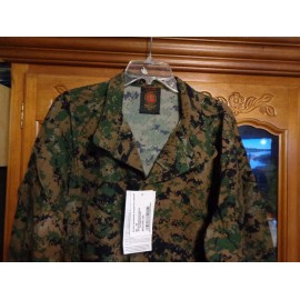 USGI USMC MARPAT Uniform WOODLAND Combat Shirt  X LARGE REGLAR  NEW WITH TAG