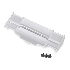 Traxxas Wing, Rustler 4X4 (White)/ 3x8 FCS (3)