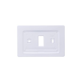 BLENKL Aluminum Decorative Wall Trim Plate Mount for Emerson Sensi Smart Home WiFi Thermostat (Non-Touch Screen, White)