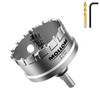 Mollom (2-3/4''|70mm) Heavy Duty Carbide Hole Saw with 2 Pilot