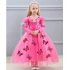 SANNYHHOOT - Disfraz de Princesa para niñas, 1red with Accessories,