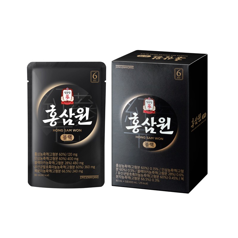 정관장MALL [Jeong Kwan Jang] Red Ginseng Extract Black (80ml x
