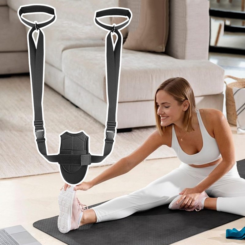 Stretching Strap | Exercise Flexibility Stretch Bands,Professional Padded Adjustable Bands