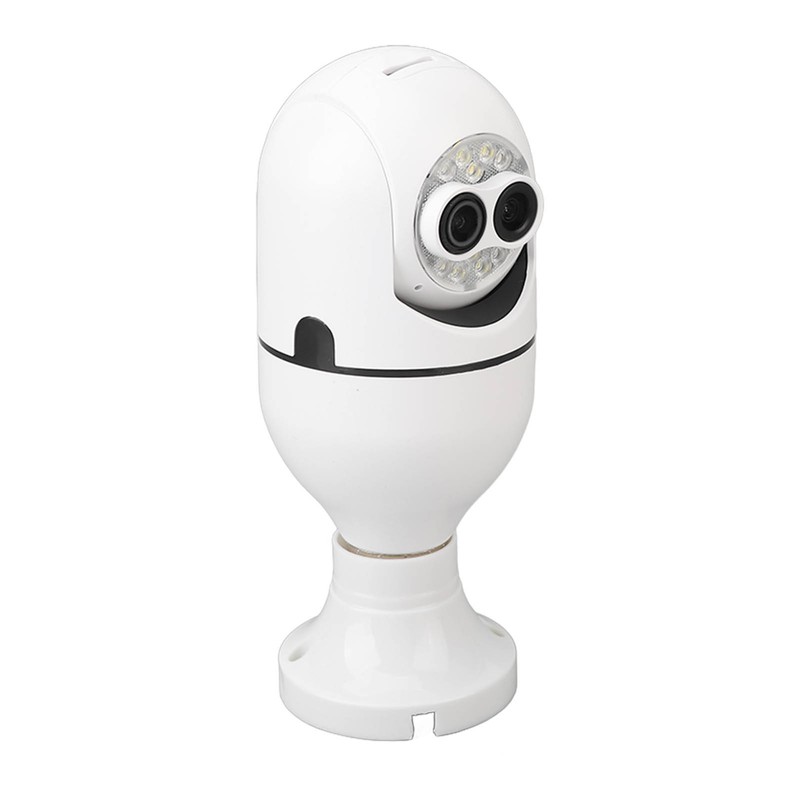Dual Lens Camera 110 to 250V Sound and Light Alert