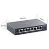 XikeStor 9-Port 2.5G Web Managed Ethernet Switch, VLAN/QoS/STP/IGMP/LACP Supported, Fanless