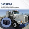 FUSCH Upper Hood Bumper Support, 2PCS Bumper Hood Rest Bushings,