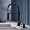 Soap Dispenser for Kitchen Sink Matte Black, Lotion Dispenser for