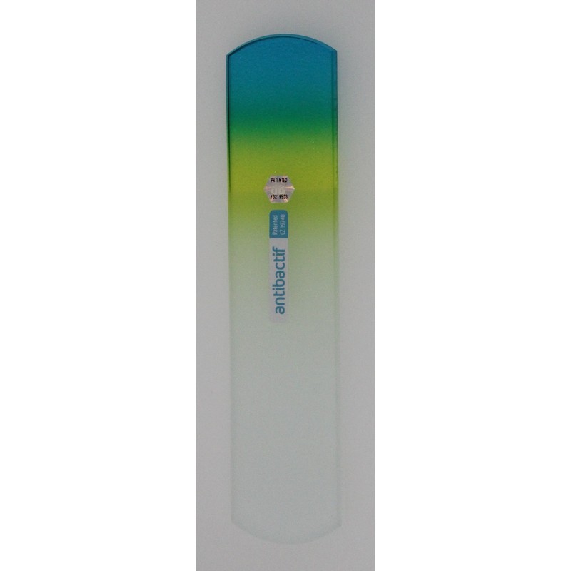 BLAZEK Antibacterial Glass File for Heels, 6.3 inches (160 mm)