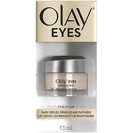 OLAY Ultimate Eye Cream for Dark Circles, Wrinkles And Puffiness 0.4 oz (Pack of 3)
