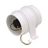 attwood FO2836 Turbo 4000 in-Line Blowers, White 4"(1749-1)