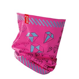 ROTH Children's Jersey Snood with Reflective Elements Adjustable Size 5-8 Years, pink