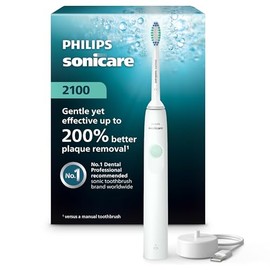 PHILIPS Sonicare Cepillo de dientes eléctrico recargable 2100