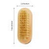 SAFIGLE 2Pcs Wooden Manicure Brush Double Sided Fingernail for Home