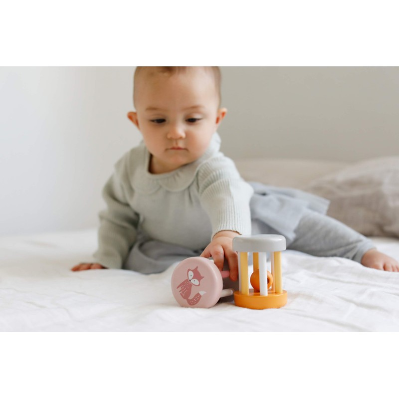 PolarB Polar Bee Rattle Hedgehog TYPR44021C