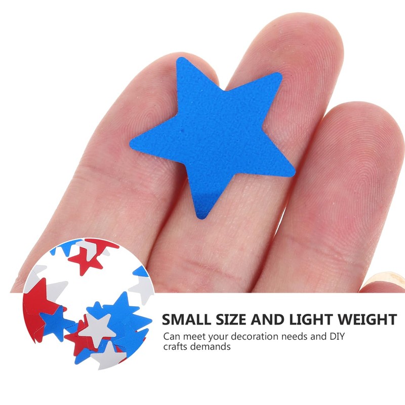 Cabilock 50g Patriotic Star Confetti – Colorful Five-Pointed Scatter
