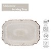 Supreme Housewares 20 Inch Melamine Serving Tray Serving Platter Rectangular