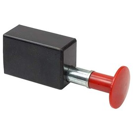 POLLAK 2-Speed Switch - Push Button, Pull Chain, 2-Way, Surface Mount, 1 Count, Normally Open, Screw Terminal, Plastic, X-10 Protocol, IP00 Rated, Manual Operation