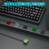 Power Button for PC Case, Blue Axis, Blue LED Light,