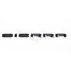 GMC Gloss Black Tailgate corner Emblems Letters GMC Sierra 1500