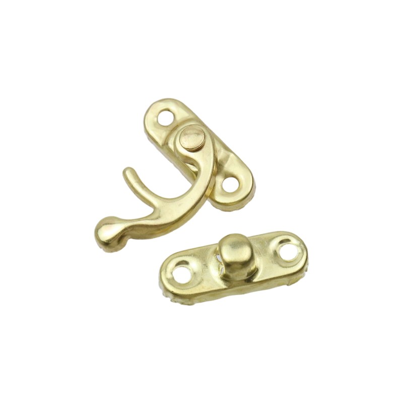 Sscon 20Pcs Mini Vintage Lock Clasp Right Latch Antique Metal