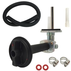 SPNUVR Motorcycle Fuel Tank Switch Valve with Lever Screw Fit for Yamaha Kodiak 400 Kodiak 450 YFM400 YFM450 YFM400FA YFM450FA 5GH-24500-10-00 1NS-F4524-00-00 Fuel petcock
