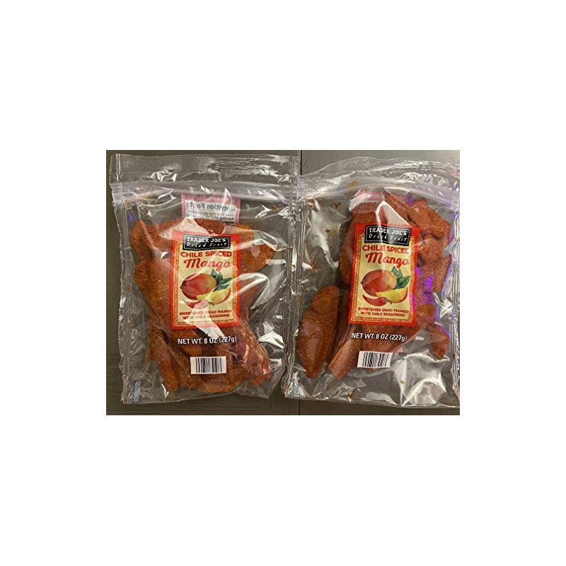 Trader Joe's Dried Chile Spiced Mango, 2 - 8 Oz