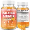 Calcium Citrate Gummies 1200 mg with Vitamin D3, K2, Magnesium,