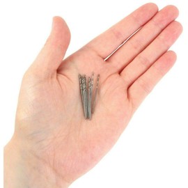 20 Pcs 1.9 mm HSS Micro Twist Drill Bit, Mini High Speed Steel Drill for Wood, Plastic, Soft Metal