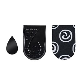 Rehband Heel Spur Gel Inserts, 1 Pair, Heel Wedge for Sports and Everyday Use, Insole with Shock Absorbing Effect, Size: M, Side: Pair