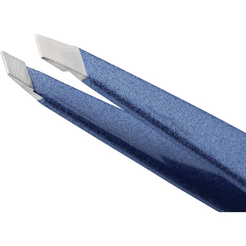 Tweezerman Stainless Steel Slant Tweezer - Eyebrow Tweezers for Women