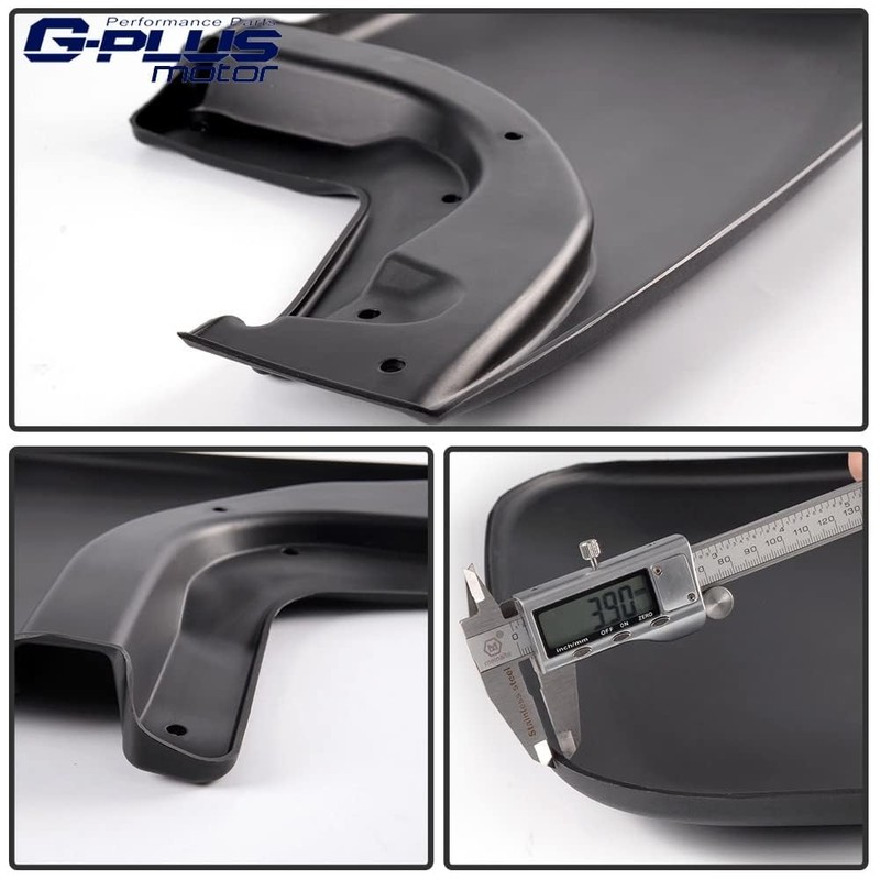 G-PLUS 2PCS Rear Heavy Duty Molded Mud Flaps, Compatible with