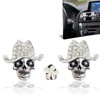 Bling Skull Car Air Freshener - Stylish Gift for Car