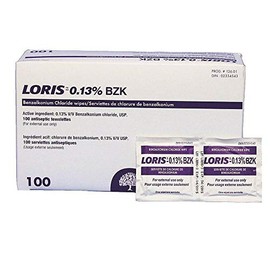 Loris BX/100 WIPE 0.13% BZK LORIS