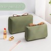 Nylon Cosmetic Bag, Pack of 2 Portable Travel Make Up