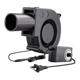 Fenteer BBQ Fan Mini Easy to Use Variable Speed Portable Versatile Sturdy Air Blower Blowing Engine for Outside Activities Wood Cooker