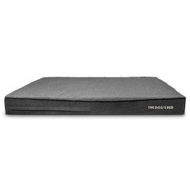 The Dog’s Bed Replacement Outer Cover, Plush Fabric, Dark Green Plush, XXXL, 6-Inch