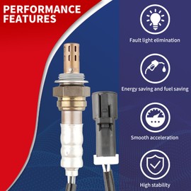 DrCax 234-4401 234-4402 Oxygen O2 Sensor Upstream Heated Air Fuel Ratio Compatible with Ford Lincoln Mercury Mazda Ranger Mustang Expedition Explorer Escape F150 Tribute Replace 4L3Z-9G444-AA