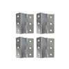 QCAA Heavy Duty 3 Fold Retro Chest Hinge, Half Surface