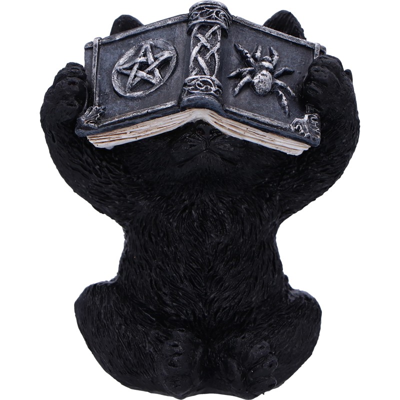 Nemesis Now Three Wise Spell Cats 8.5cm, Resin, Black, Three