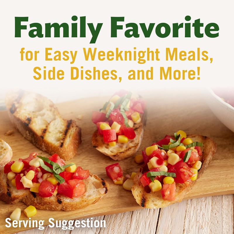 DEL MONTE Golden Sweet Whole Kernel Corn, Canned Vegetables, 6