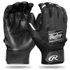 Rawlings | Adult Clout Baseball Batting Gloves | Black/Black |