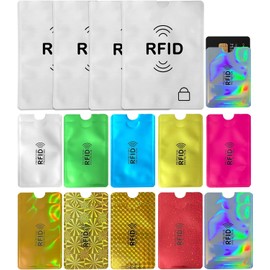 Fundas Protectoras RFID para Tarjetas de Crédito y Pasaporte, 24 Piezas