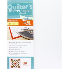 C&T Publishing CTP20315 70 Piece Quilter's Freezer Paper Sheets, 8.5" x 11"