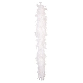White Deluxe Adult Female Feather Boa by Glitz