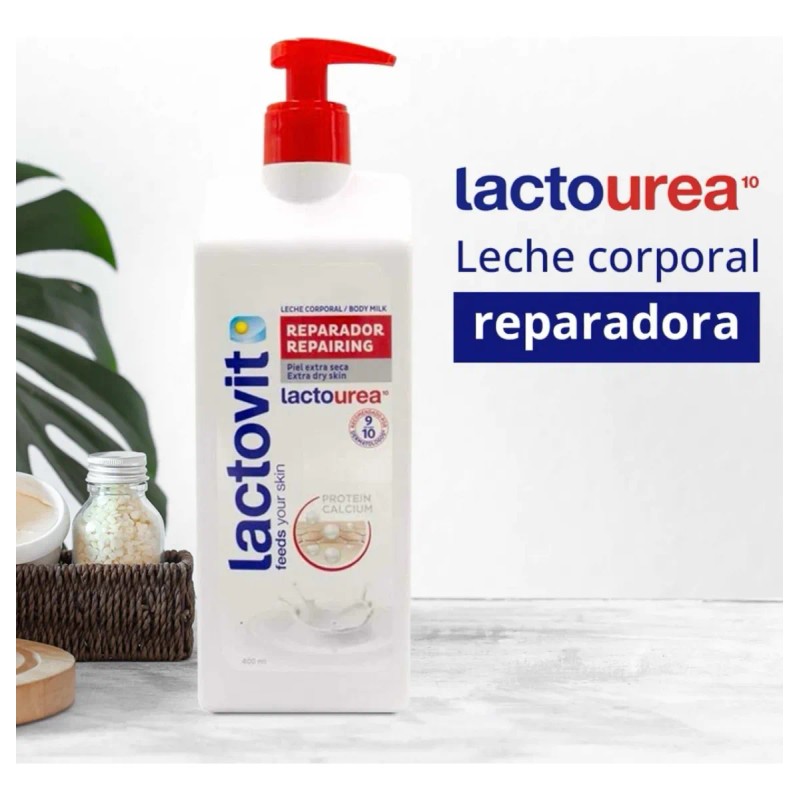 Crema Corporal Lactovit 1 Litro Lactourea Nutrireparadora
