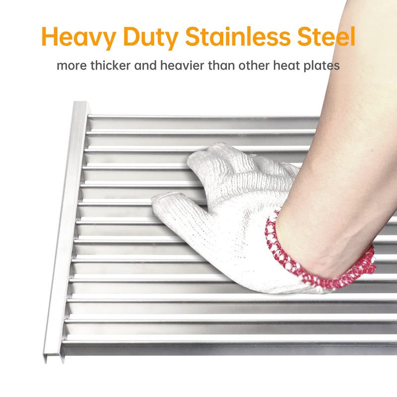17.5 Inch Stainless Steel Cooking Grid Grates for Weber Spirit