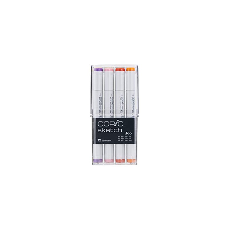 Copic Marker 12 Piezas Juego de Basic para Dibujo