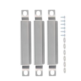 Gas Grill Replacement Parts, Crossover Burner Universal Adjustable Replacement Spare Parts for Centro, Charbroil and Others, Crossover Pipe, Transfer Tube, BBQ Stainless Steel Flame Bridge, Pack of 3