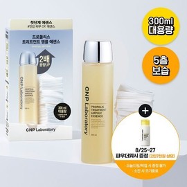 [Large-Capacity Limited Edition] Cha & Park Propolis Treatment Ampoule Essence 300ml (+190 Cotton Pads) / 차앤박 프로폴리스 트리트먼트 앰플 에센스 300ml 기획 (+화장솜 190매)