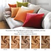 Encasa Homes Chenille Cushion Covers, Set of 2, Natural, 45